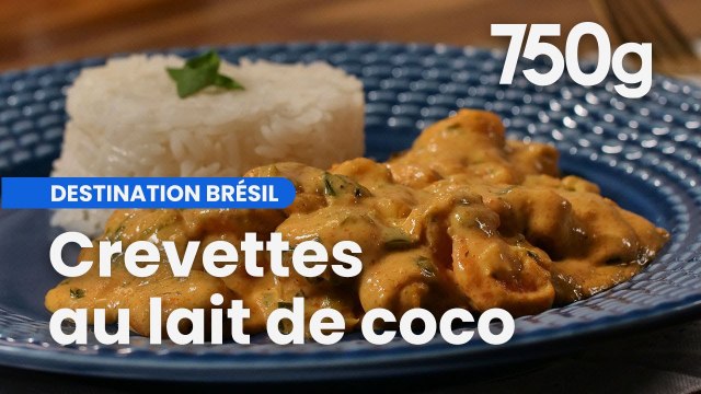 Crevettes au lait de coco et paprika - 750g
