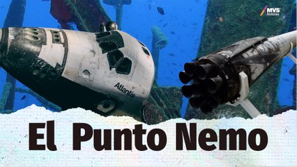 Así luce el cementerio sumergido de las naves espaciales