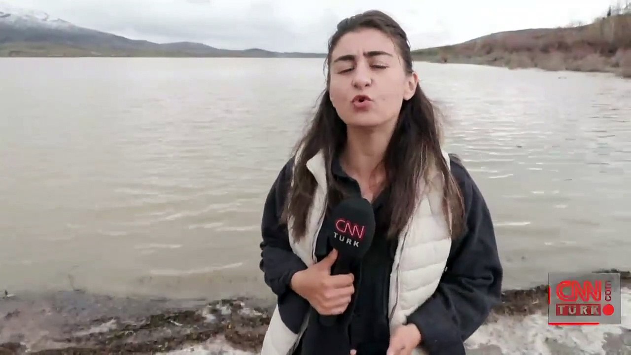Sel Malatya'da barajın rengini değiştirdi