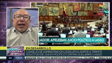 Consejo de Administración Legislativa admite tramitar juicio político contra Guillermo Lasso