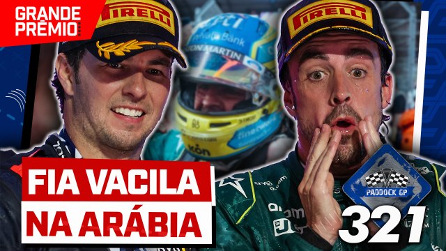 PÉREZ VENCE F1 EM JEDÁ. ALONSO 100. CRISE DE FERRARI E MERCEDES | Paddock GP #321