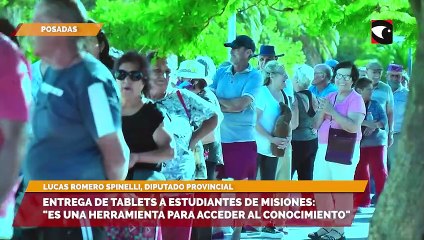 Download Video: Entrega de tablets a estudiantes de Misiones: