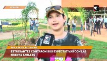 Entregaron tablets en el edificio de Silicon Misiones Estudiantes contaron sus expectativas