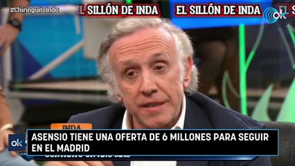 Asensio tiene una oferta de 6 millones para seguir en el Madrid