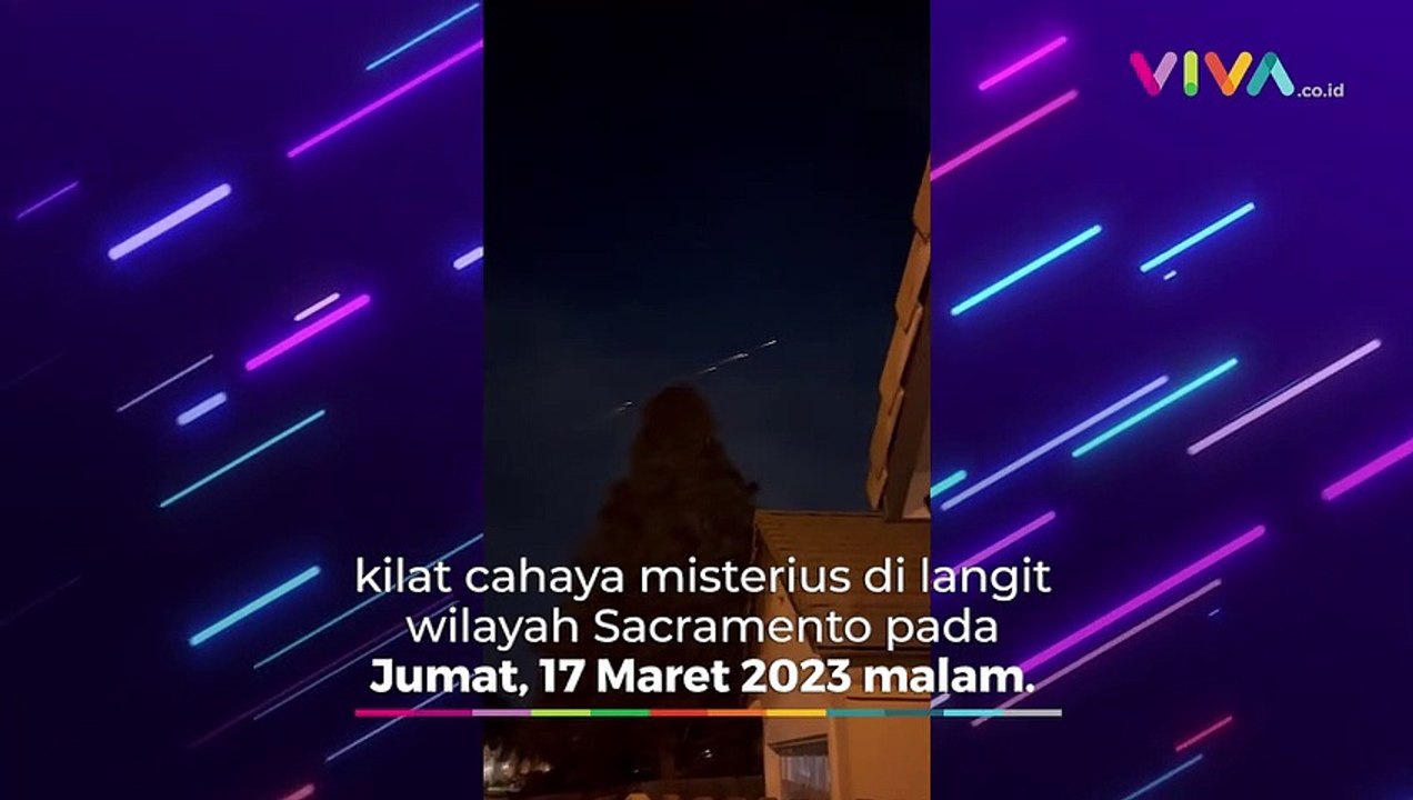 Menjawab Kilat Cahaya Misterius di Langit California AS - video Dailymotion