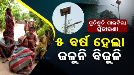 Without electricity, this village in Odisha’s Mayurbhanj district reels under darkness