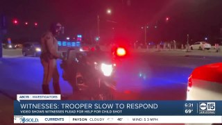 Witnesses: DPS trooper slow to respond to shooting