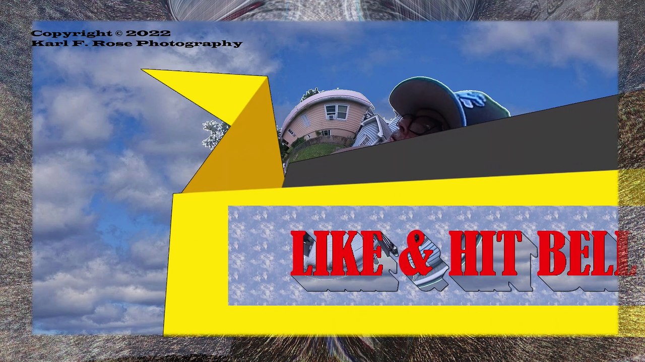 On neighbors back porch 9 30 22 l Kodak Pixpro 360 l Powerdirector