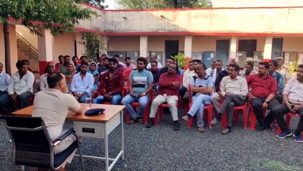 एसपी ने किया अरनोद थाने का दौरा, सीएलजी बैठक ली