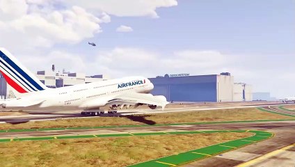 Terrifying Moments As A380 Emergency Landing Crashes Into Ocean_ GTA 5