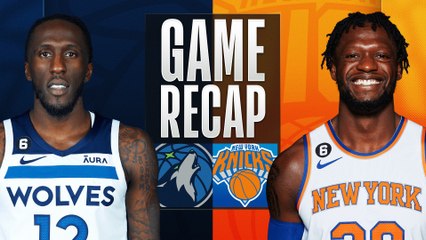 Game Recap: Timberwolves 140, Knicks 134