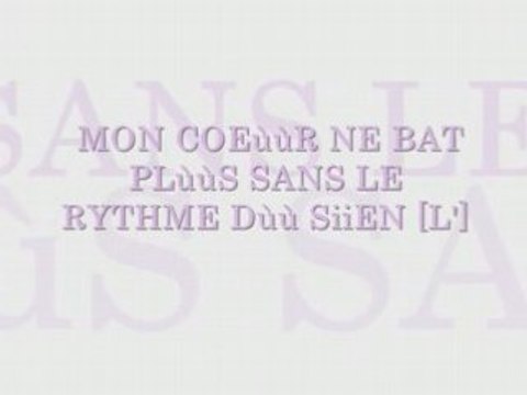 4 mOiis De bOnheur Avec tOii mOn shéry' !