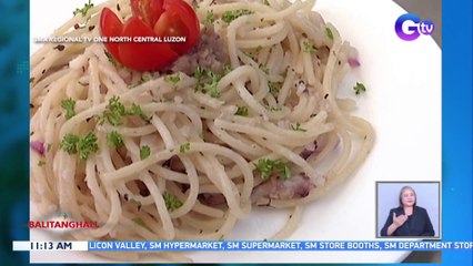 Buro Pasta na sinahugan ng Fermented kanin at isda, ipinakikilalang delicacy sa Bayambang, Pangasinan  | BT