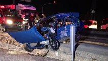 Tır ile otomobilin çarpışması sonucu 1 kişi öldü, 3 kişi yaralandı