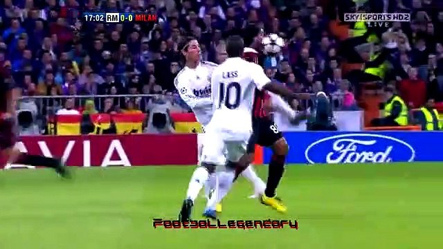 Real Madrid 2 x 3 AC Milan UCL Group Stage 2009 - 2010 Kaká, Benzema vs Ronaldinho, Pato, Pirlo