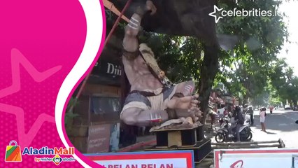Jelang Hari Raya Nyepi, Banjar Adat di Bali Pamerkan Ogoh-Ogoh