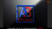 AB Studio Typographic Logo Design in Photoshop