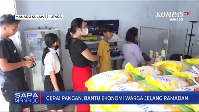 Bulog Divre Sulut Siapkan Beras Dan Bahan Pokok Dengan harga Terjangkau