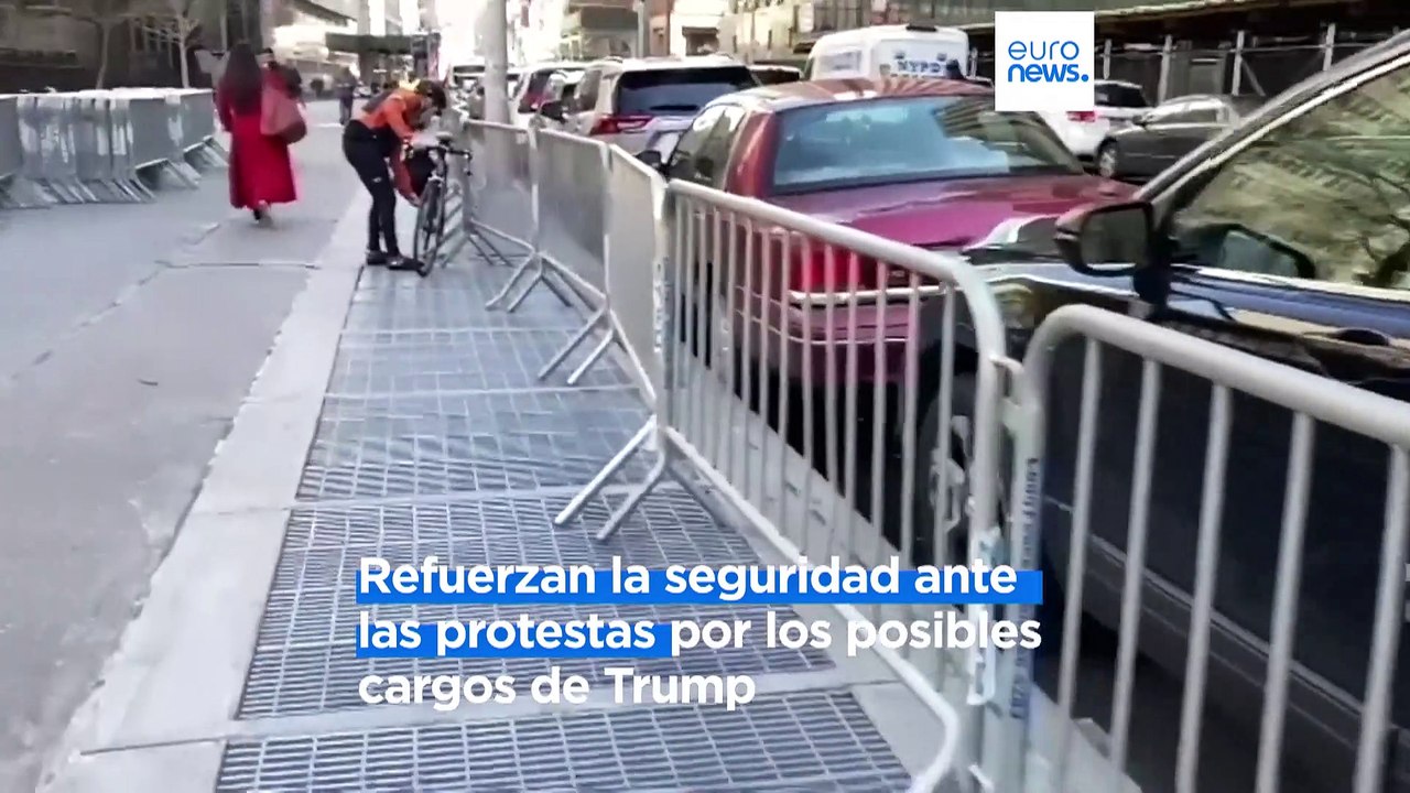 Nueva York refuerza la seguridad ante las protestas por la posible acusación de Donald Trump
