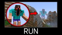 Minecraft wait what meme part 363 Scary Giant Herobrine