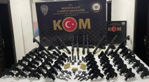 Mersin'de yasa dışı silah ticareti operasyonu