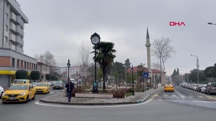 TEKİRDAĞ'DA SİS ETKİLİ OLDU