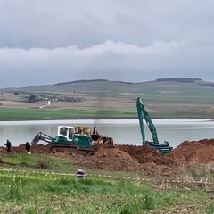 Sele tırıyla kapılan şoförü arama çalışmaları sürüyor