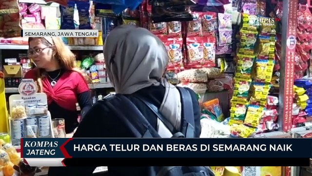 Harga Telur dan Beras di Semarang Naik