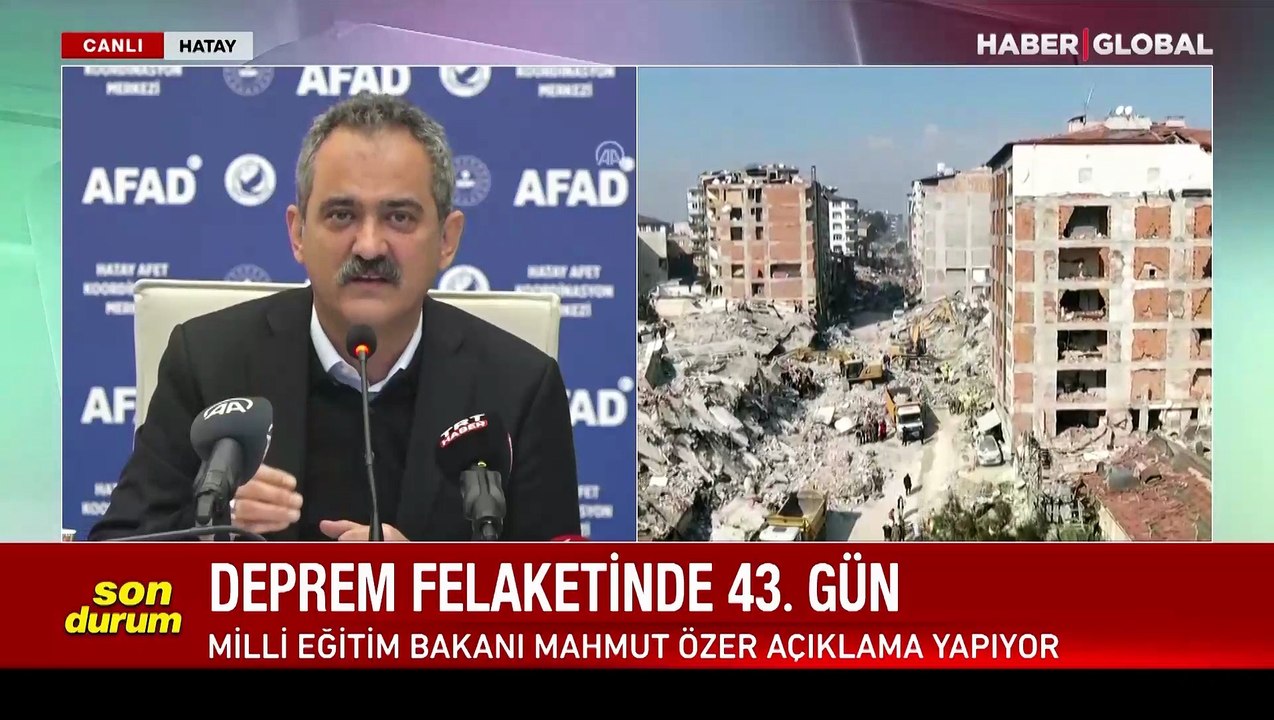 Deprem bölgesinde 4 ilde 'kademeli eğitim' başlıyor