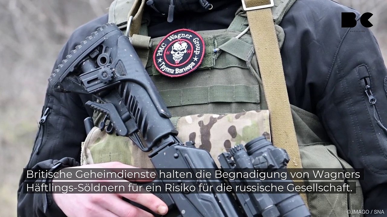 Begnadigte Wagner-Häftlinge werden für Russland zum Problem