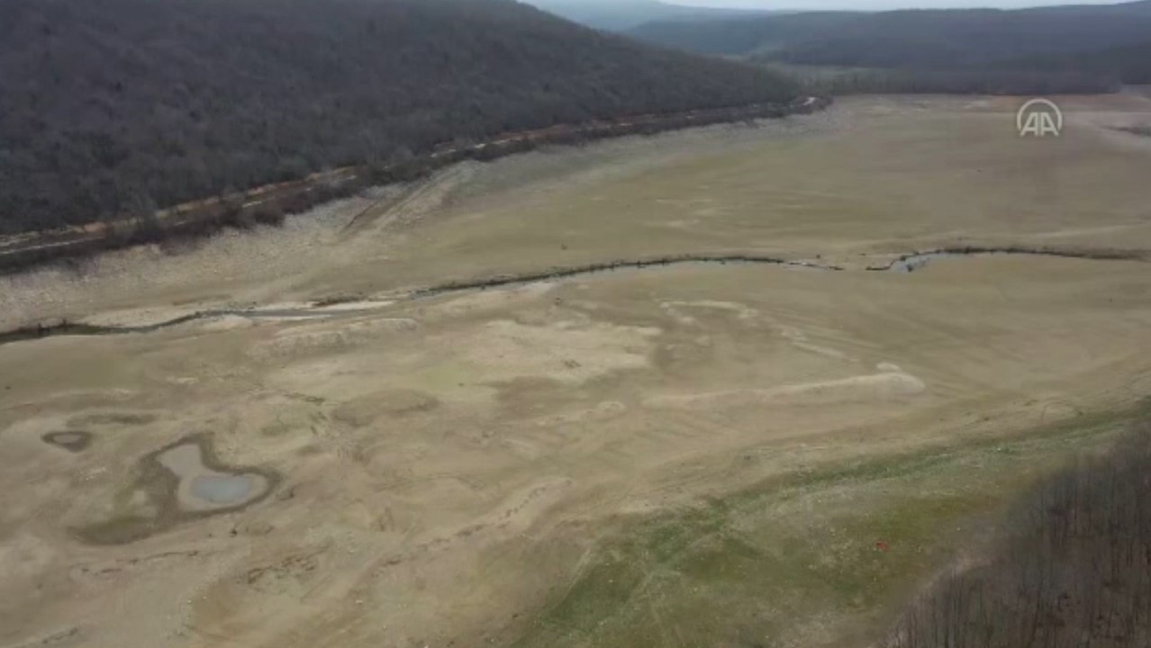 Geçen yıl taşan Kazandere Barajı bu sene kuruma noktasına geldi