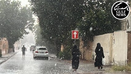 UAE weather update: Hail and rain sweep through certain parts of the country