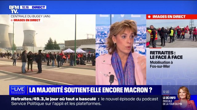 Virginie Gonzalez (UFICT-CGT Mines Énergie): Le 49.3 et l'attitude du gouvernement ont renforcé la détermination des salariés