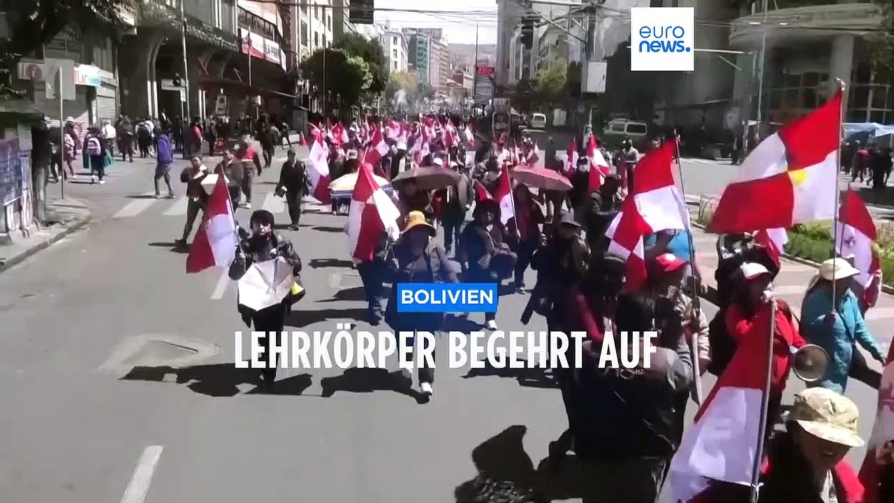 Mehr Geld, mehr Lehrkräfte gefordert: Im Bildungswesen in Bolivien rumort es