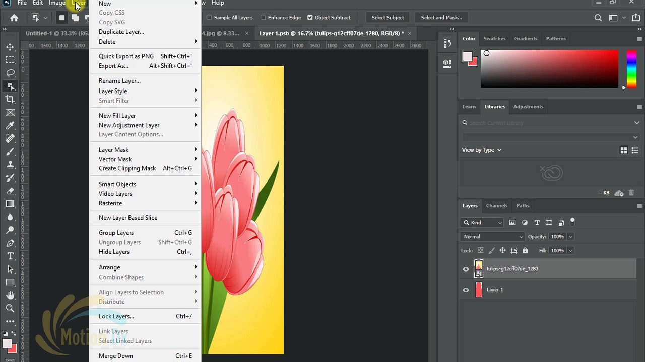 Create Mockup Design - Short Photoshop Tutorial by Motion Dx
