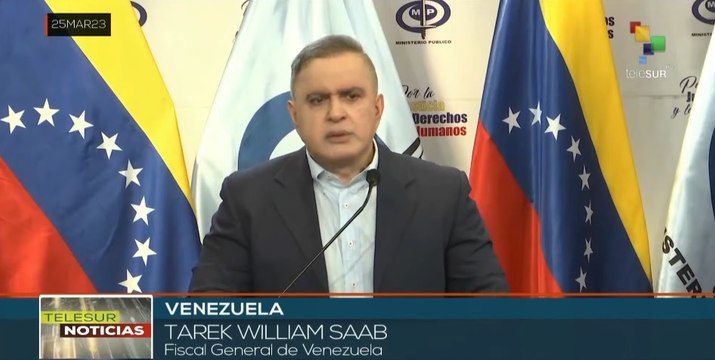 Saab: Investigaciones contra la corrupción son acciones sistemáticas del Estado venezolano