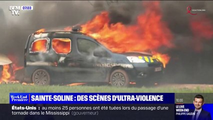 Sainte-Soline: des scènes d'ultra-violence