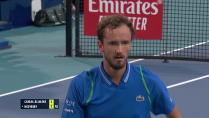 Effortless win for Medvedev in Miami opener