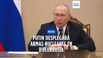 Putin anuncia un acuerdo para desplegar armamento nuclear táctico en Bielorrusia