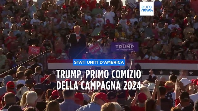 Trump inizia campagna presidenziale e attacca a testa bassa gli avversari