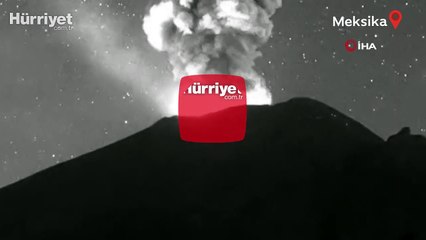 Meksika’daki Popocatepetl Yanardağı’nda patlama