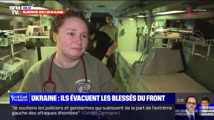 Ukraine: un bus médicalisé évacue les blessés du front