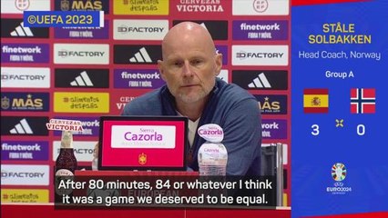 Norway not far from something special in Spain despite defeat - Solbakken