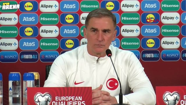 A Milli Takım Teknik Direktörü Stefan Kuntz: 'Oyundan memnun kalmadım, farklı bir maçtı'