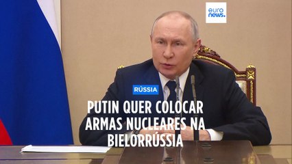 Rússia vai colocar armas nucleares táticas na Bielorrússia