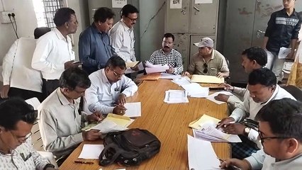 Literacy test material submitted in sealed cover