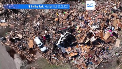 Al menos 26 muertos después de que una serie de tornados arrasaran el oeste de Misisipi