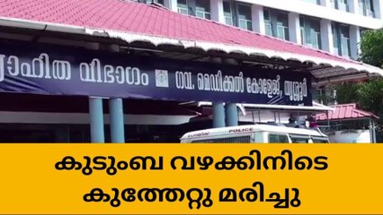 കുടുംബ വഴക്കിനിടെ മധ്യവയസ്‌കന്‍ കുത്തേറ്റു മരിച്ചു