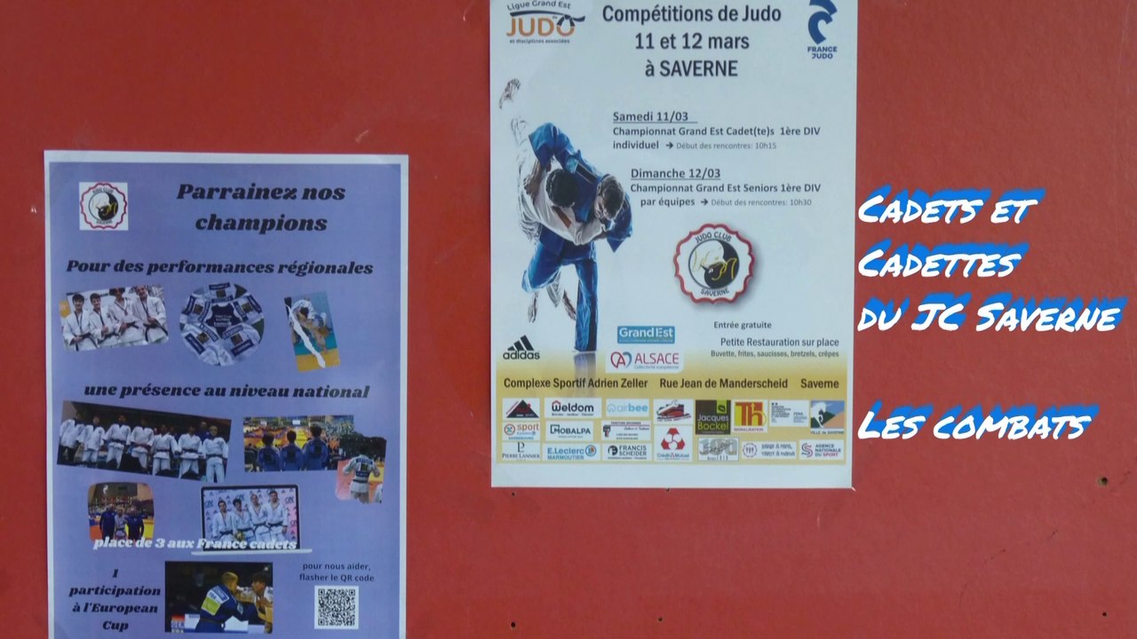 Cadets et Cadettes du JC Saverne