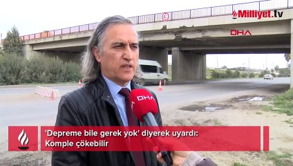 'Depreme bile gerek yok' diyerek uyardı: Komple çökebilir